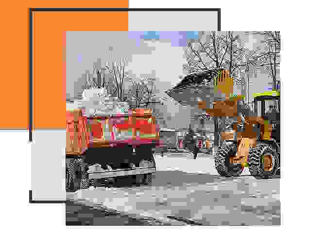 Вывоз снега в Угличе